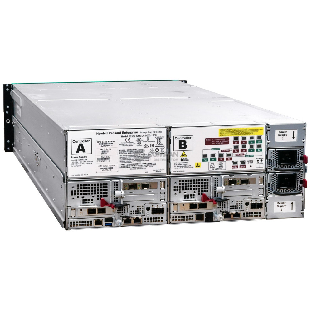 Q8H72A HP NIMBLE STORAGE HF20 21-BAY LFF 6-BAY SFF SSD LOW HEIGHT ADAPTIVE DUAL CONTROLLER BASE ARRAY